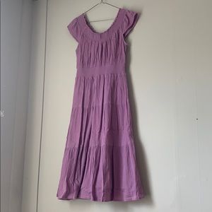 Cottage Core Lavender Dress